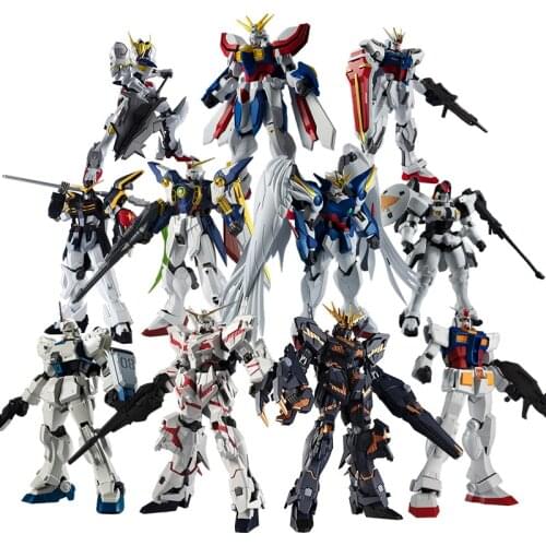 Bandai Assemble Model GU Mobile Fighter G Gundam RX-79 Genuine RX-0 Toys Boy Girl Gift Action Figure