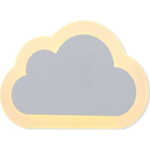 BDBQBL Originality Flaky Clouds Wall Lamps Personality Simple Modern Wall Lighting AC 85-265V Bedroom Study Bedside Wandlam