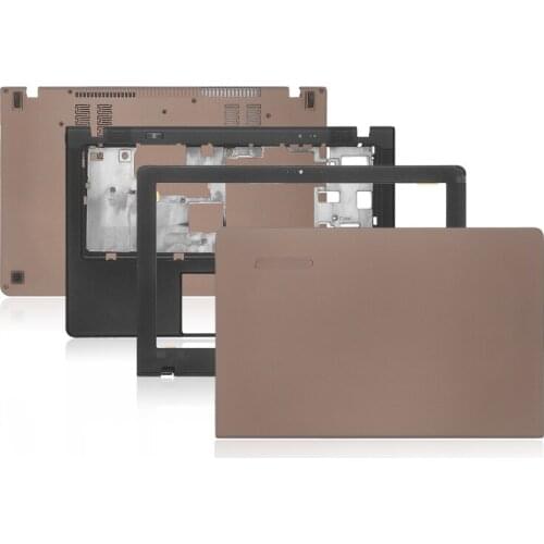 NEW Laptop LCD Back Cover/Front Bezel/Palmrest/Bottom Case/ For Lenovo Ideapad U260 Rear Lid Top Case Brown