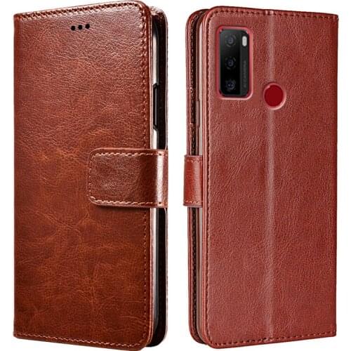 Plain Kickstand Magnetic Phone Case For Ulefone Note 10 Etui Leather Flip Wallet Cover on Estuches Ulefone Note 10 Note10 Hoesje