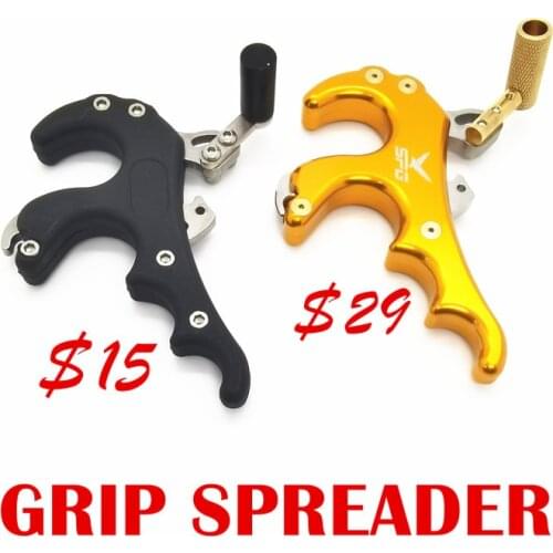 Grip Spreader 3/4 Finger Release Aid For Hunting Slingshot & Composite Bow