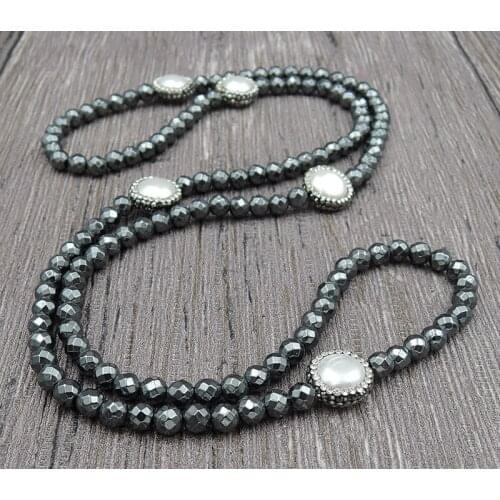 ZENGAZE Pearl Necklaces For Women