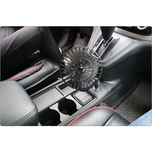 12V Dashboard Oscillating Vehicle Car Van Truck Home Clip-On Fan 2 Speed Airflow for Volkswagen vw Phaeton 4.2 EOS 3.2 V6