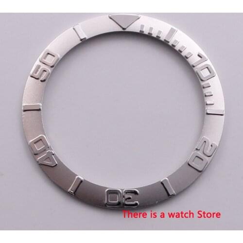 38mm Stainless steel silver gold Watch bezel insert for 40mm automatic watches