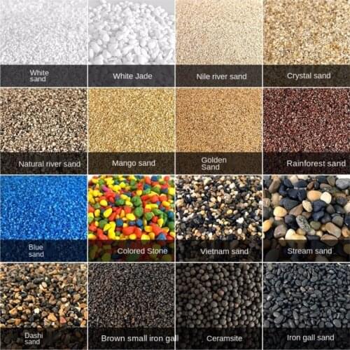 Aquarium soil Fish tank landscaping bottom sand stone aquarium plants live fish tank decoration accessories