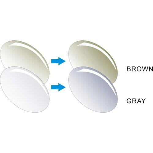1.61 Index Aspheric Transitions Photochromic Lenses for Sunglasses Lens with Degree