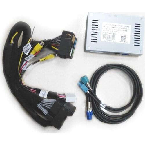 Car Rear View Camera Interface Adapter for 2017-2019Audi q2l/A3/Q3/S3/A4/A5/A6/A7/Q7