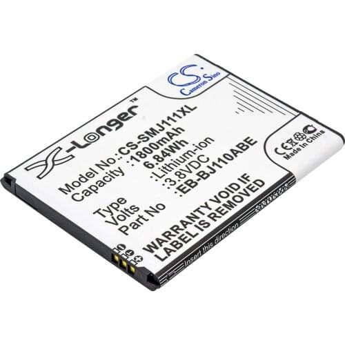 Cameron Sino Mobile SmartPhone Replacement Li-ion Battery 1800mAh For EB-BJ110ABE Philips Galaxy J1 Ace, Galax Free Tools
