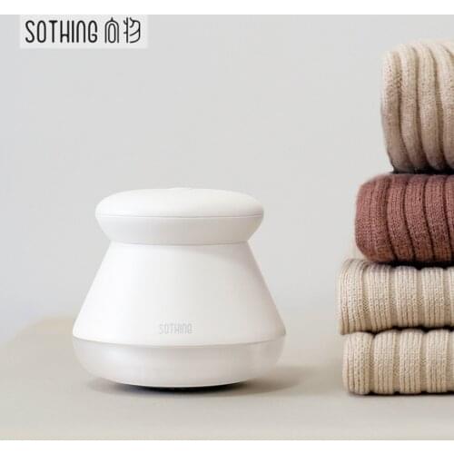 From Xiaomi Sothing Lint Remover Clothes fuzz pellet trimmer machine portable Charge Fabric Shaver Removes for clothes