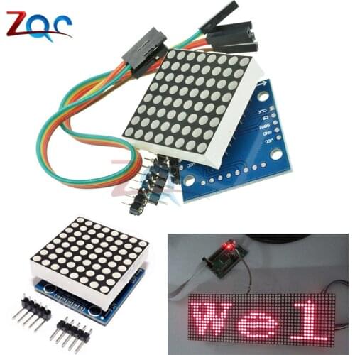 MAX7219 dot LED Display Matrix Module Microcontroller MCU Control Module for Arduino DIY kit