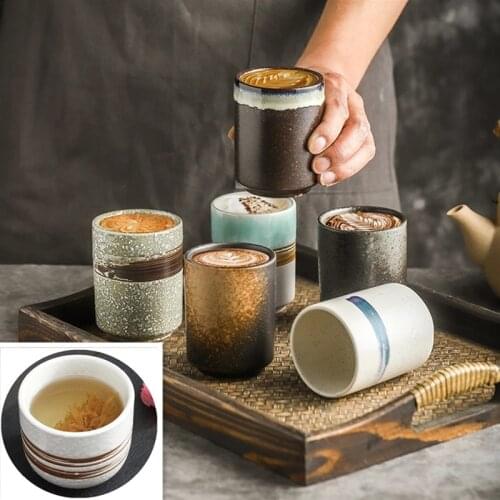 New Coffee cups Ceramics mugs Beer Tea Mug Whiskey Glass Drinkware cup Ceramic Latte Specialized coffee200ml