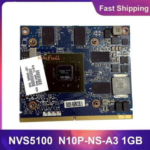 NVS 5100M NVS5100 1GB N10P-NS-A3 MXM III VGA Video Graphics Card for HP Elitebook 8540W 8540P Fully Tested