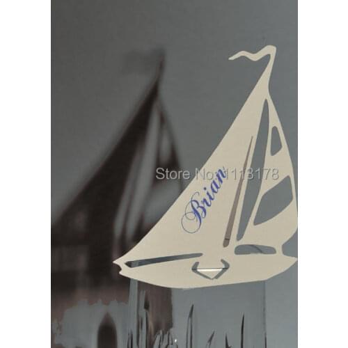 Sail Boat Escort /Place Cards