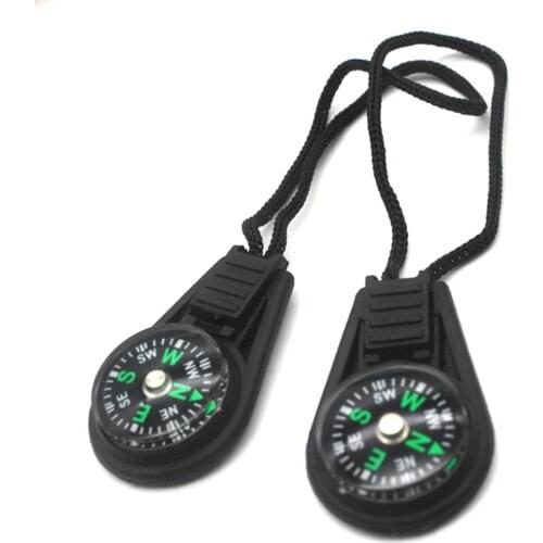 Portable Mini Compass Outdoor Camping Hiking Mini Portable Pocket Lanyard Survival Compass Navigator Fishing Hunting Accessories