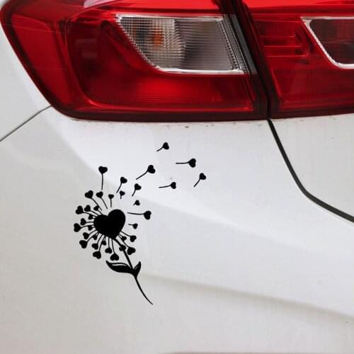 16.4X17CM Love Flower Hearts Fashion Rear Windshield Decals Car Sticker N1633