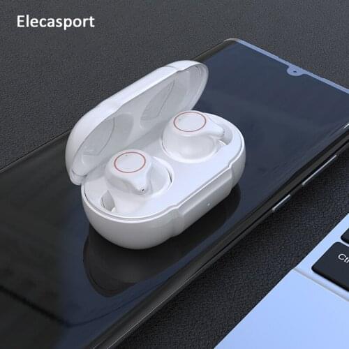 TWS Bluetooth 5.0 Earphones with Charging Box Wireless Headphone 3D Stereo Sports Waterproof Earbuds Headsets With Microphone