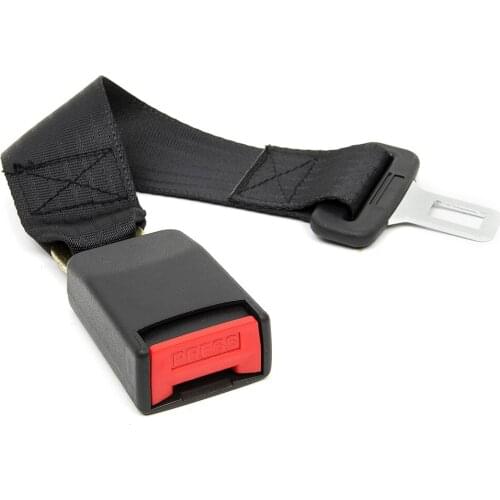 JOYLIVE 14" Longer 36cm Extension Buckle Seat Belts & Padding Extender Universal Car Seatbelt Extender