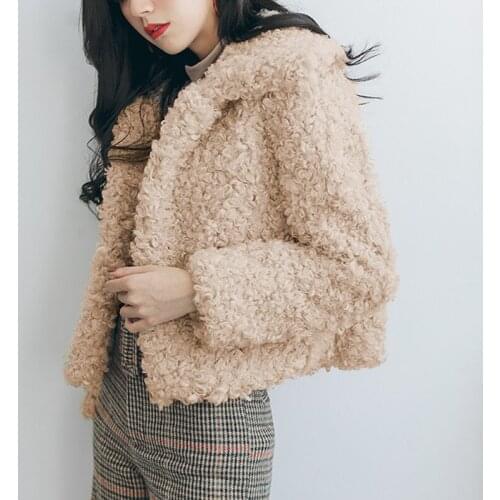 YrightMwrong Artificial Fur Coats