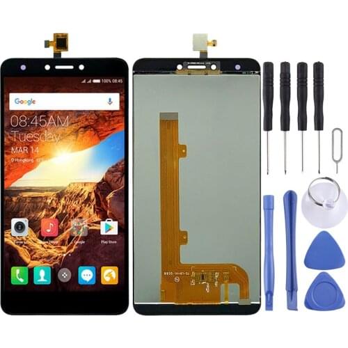 LCD Screen and Digitizer Full Assembly for Tecno Spark Plus K9 (Black)