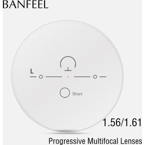 1.56 1.61 1.67 Index Multi Focus Progressive Lens CR-39 Prescription Myopia Presbyopia Eye Glasses Lens Photochromic Resin Lens