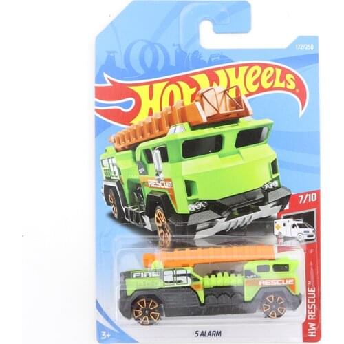 2019 Hot Wheels 1:64 Car NO.172 5 ALARM Metal Diecast Model Car Kids Toys Gift