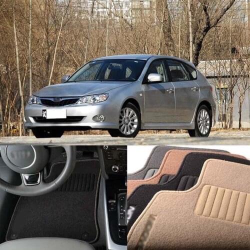 5pcs Premium Auto Fabric Nylon Anti-slip Floor Mats Carpet For Subaru Impreza 2000-2020
