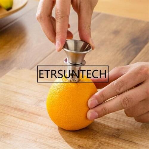 50pcs Stainless Steel Hand Orange Lemon Squeezer Fruits Vegetable Squeeze Citrus Juicer Hand Press Kitchen Tools