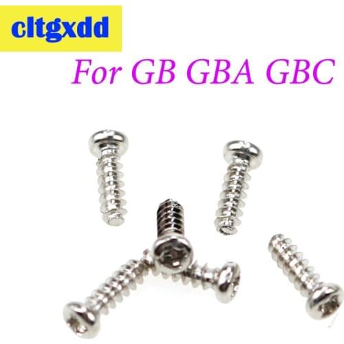 Cltgxdd 20pcs For Gameboy Advance Color Classic Repair Kit Cross screws For GB GBA GBC Console Screw Replacement