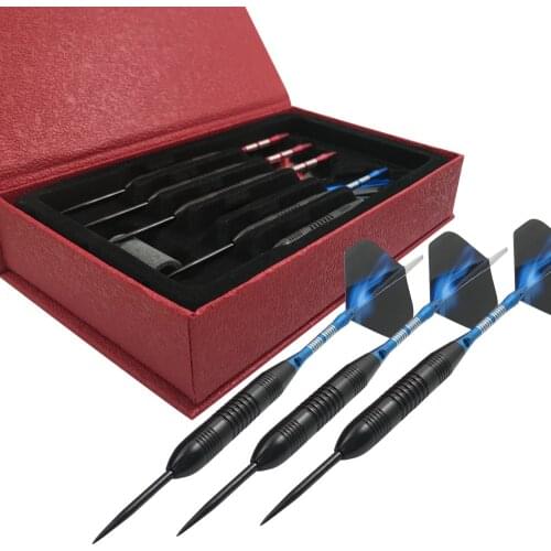 6pcs Steel Tip Darts New 23g Professional Hard Darts Throwing Sports Games Stainless Steel Dart Barrel Shafts Flights