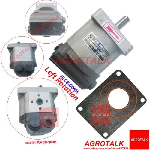 Hydraulic steering pump for Dongfeng DF404 / DF454, please check the pump shape and rotation firstly, part number: HLCB-D06/08