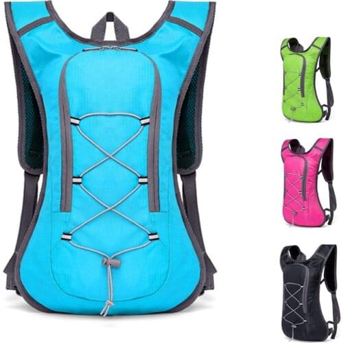 HU WAI JIANFENG 10L Waterproof Bicycle Backpack, Mens Women MTB Bike Water Bag, Nylon Cycling Hiking Camping Hydration Backpack