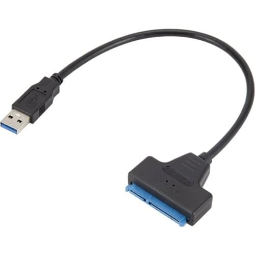 USB 3.0 SATA 3 Cable Sata to USB Adapter Up to 6 Gbps Support 2.5 Inches External SSD HDD Hard Drive Converter Cable 20CM Length
