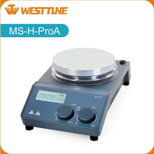MS-H-ProA Lab LCD Digital Magnetic Hotplate Stirrer, Max. Temperature At 340℃, Speed Range 100 – 1500 rpm