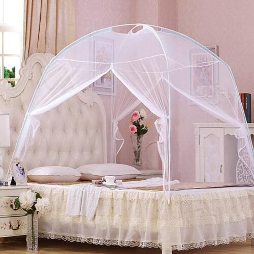 Mongolian mosquito net yurt mosquito net portable camping tent single bed double bed household mosquito net