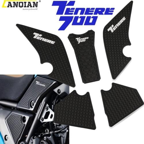 NEW For YAMAHA TENERE700 XTZ700 Tenere 700 XTZ 700 2019 2020 Motorcycle Accessories Non-slip Waterproof Pad Rubber Tank Stickers
