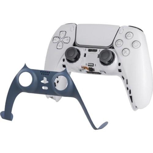 New Controller Handle Front Middle Housing Shell Case Wireless Gamepad Replacement Decorative Shell Skin Case Cover for Sony PS5