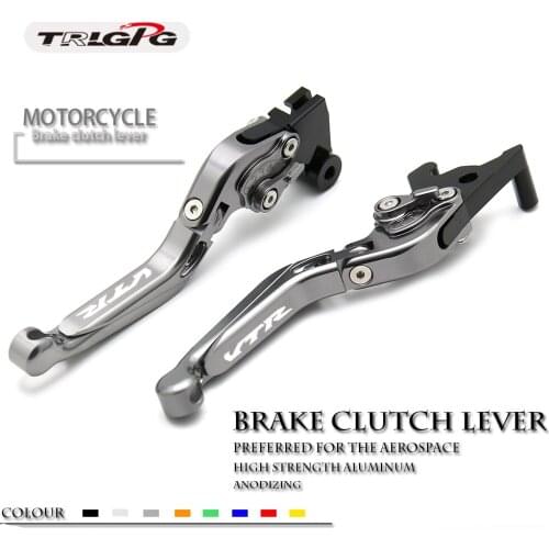 Motorcycle brake clutch levers For Honda VFR 750 VFR750 1991-1997 VFR 800 F VFR800 F 2002-2017 accessories Foldable extendable