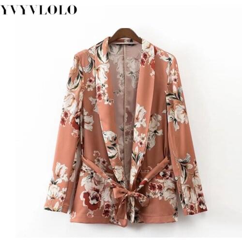 YVYVLOLO Women's Long Blazers