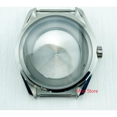 100M Tested WR Sapphire Crystal Watch Case Stainless Steel For Sea Master Style Watch Fit DG3804 Miyota8215 ETA2836 ST2146 Mov't