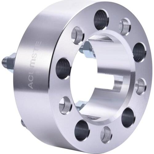 2PCS/Set Flange Silver 5X4.5 2" 87.1MM 1/2"