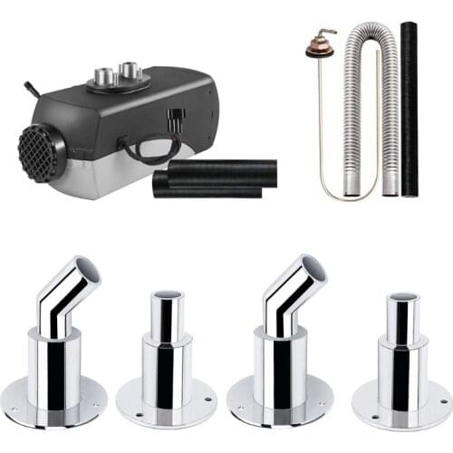 24mm/22mm Stainless Steel Thru Hull Exhaust Skin Fitting for Planar, Eberspacher, Chinese Diesels Parking Heater