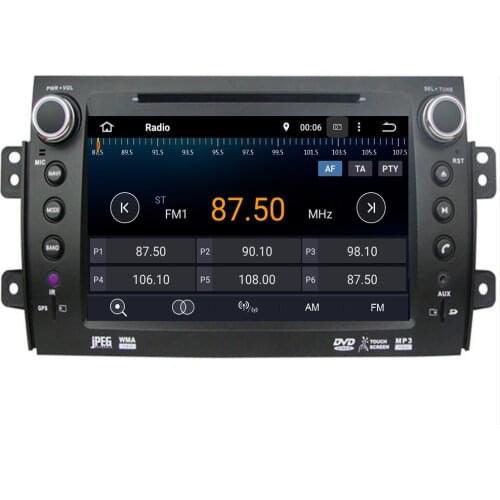 Android 10 System Car GPS Nvigation for Suzuki SX4 2007-2014 IPS Screen CD DVD Player 2 Din Radio 1024*600 Autostereo Unit