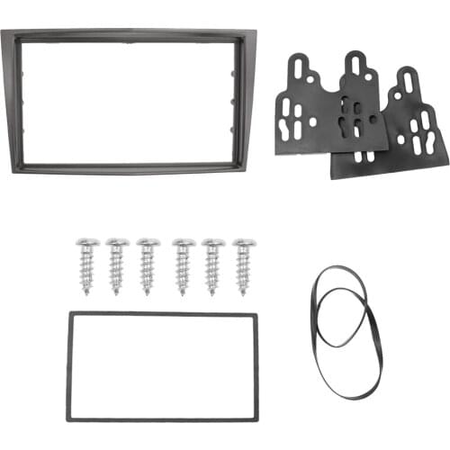 Double 2Din Frame for Opel Astra Antara Corsa Zafira 2 din Car Radio Stereo Fascia Dash Installation Kit Panel Car Accessories