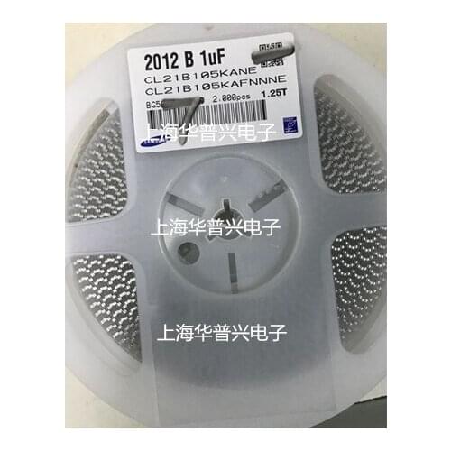 CL21B105KAFNNNE CAP CER 0805 1uF 105K ±10% 25V X7R Ceramic Capacitor 2000pcs Ceramic Capacitor