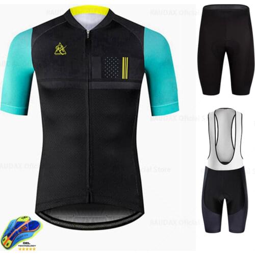 Mens Cycling Jersey Set Pro Team Bicycle Cycling Clothing Ropa Ciclismo Mtb Mountain Bike Summer Breathable Bib Shorts Set
