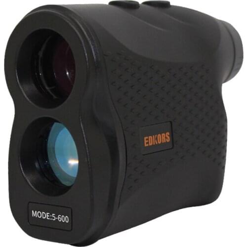 600M Distance Meter Laser Range Finder 6X Telescope Speed Tester Altimetry Angle Measurement Pole for Outdoor Hunting Golf