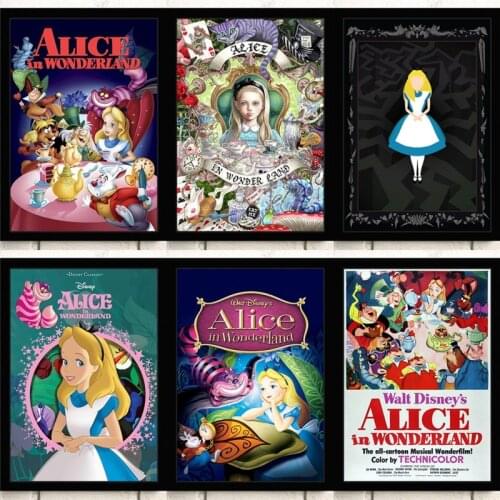 5D DIY Diamond Painting Disney Alice in Wonderland Corss Stitch Kit Full Drill Embroidery Mosaic Art Picture Gift Home Decor