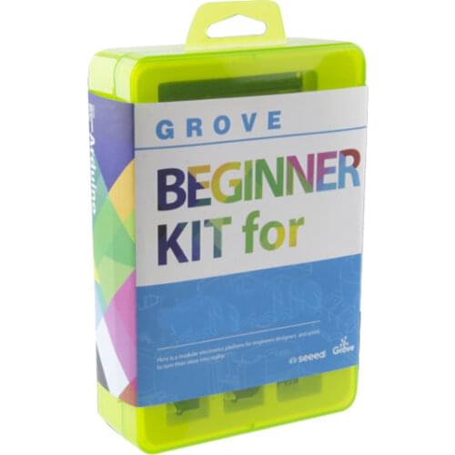 Beginner Kit for Arduino ATMega328 Board Tilt Switch Buzzer16x2 LCD DHT11 Line Finder Chainable RGB LED Light Sensor Sets UNO