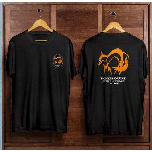 Newest 2019 MenS Fashion Foxhound Special Force Group T Shirt Regular SIZE S M L XL 2XL T-Shirt