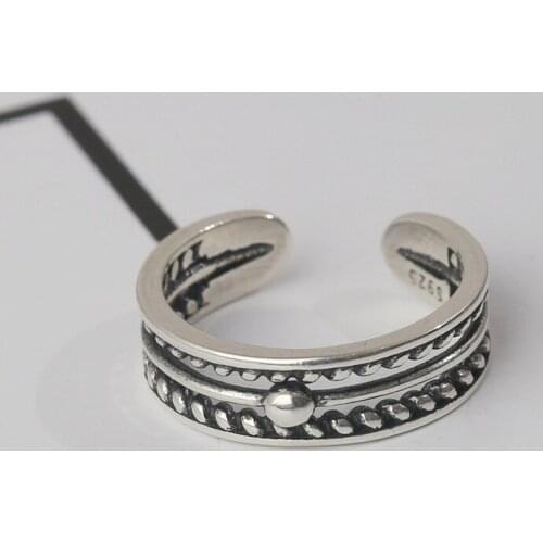 New Trendy Charm Beads Rings For Women Men Boho Knuckle Party Rings Punk Cocktail Jewelry Girls Gift anillos bijoux